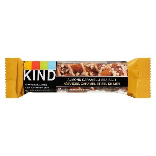 Picture of KIND ALMOND CARAMEL and SEA SALT 40GR